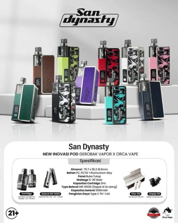 LINE_NOTE_251108_4 最強主機 SAN DYNASTY 小海豚|30W 小煙主機(11 色)