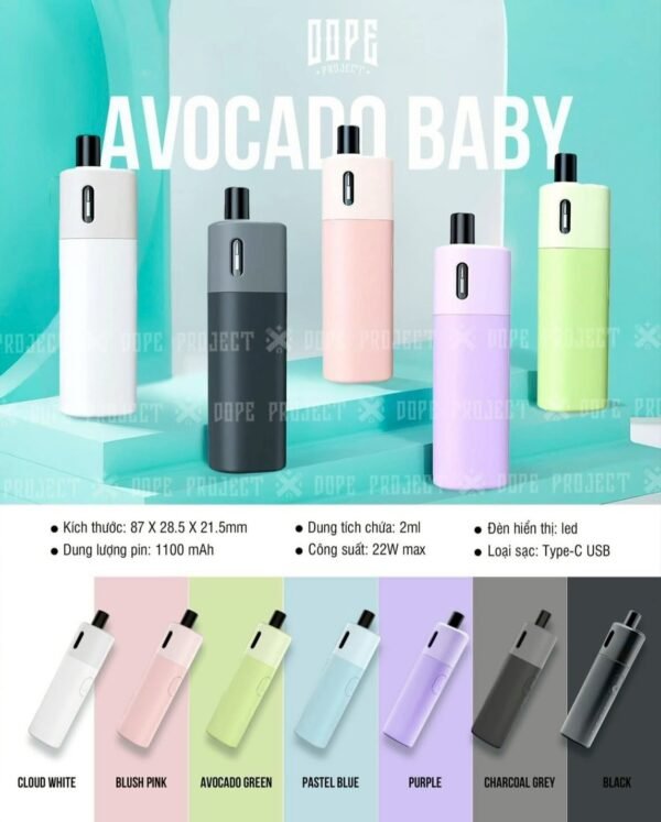 LINE_NOTE_251111_27 VAPTIO AVOCADO BABY 酪梨寶寶|便攜小煙主機