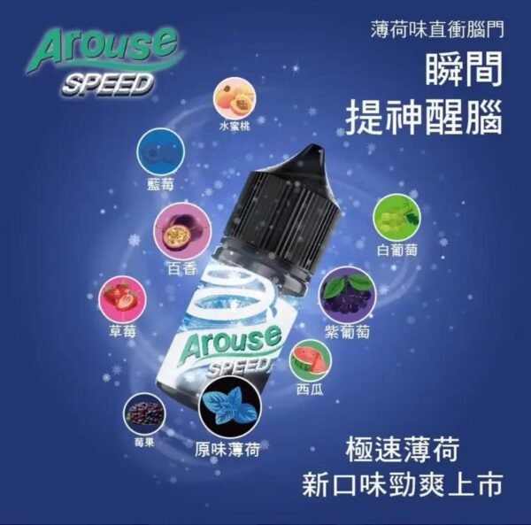 LINE_NOTE_251115_15 AROUSE SPEED 極速薄荷系列 提神|小煙油 30ML