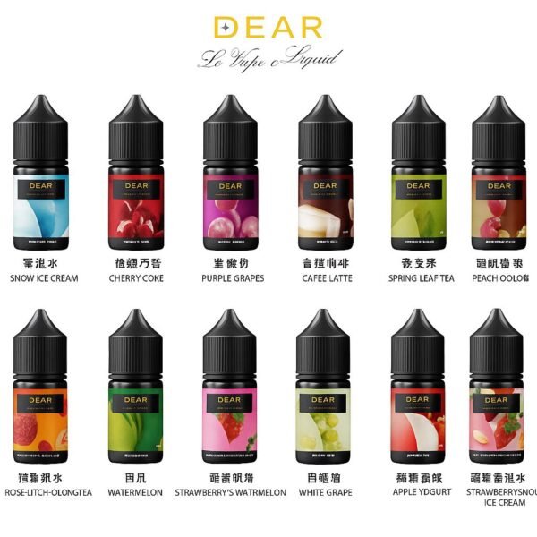 LINE_NOTE_251115_20 DEAR 全系列 商品 人氣 精選 果香 |小煙油 30ML
