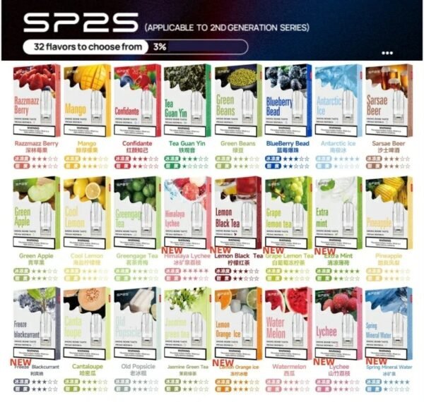 LINE_NOTE_251129_8 SP2S 思博瑞 拋棄式煙彈 英文版原廠|買十送一