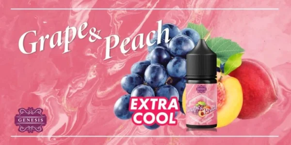 genesisGENESIS-葡萄水蜜桃-Grape-_-Peach-情境圖-220427-768x384 GENESIS 創世紀系列 小煙油 30ML|小資首選