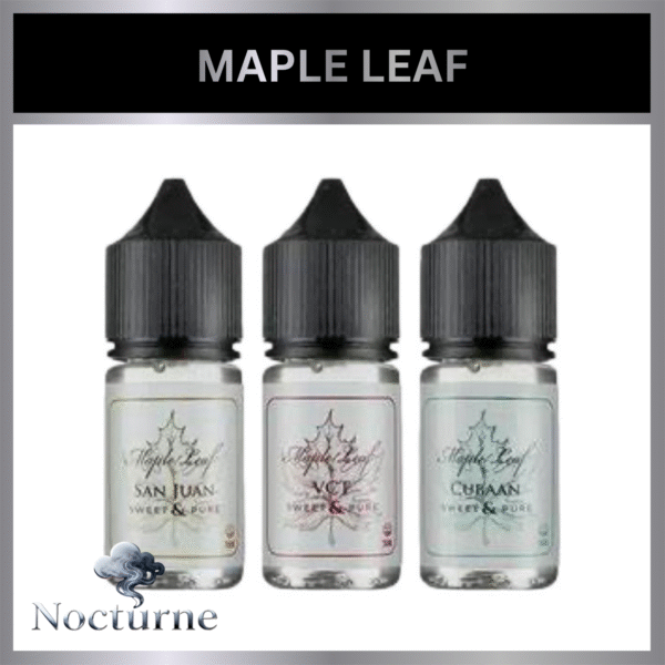 nholl 加拿大 MAPLE LEAF 楓葉系列 30ML| 醇厚菸香 小煙油