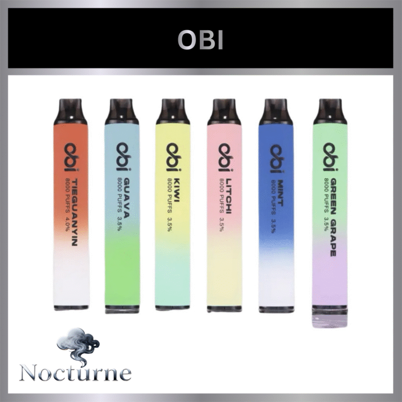 OBI OBI 8000 一次性主機 13ML 大容量|三支 00 買 12 送 1
